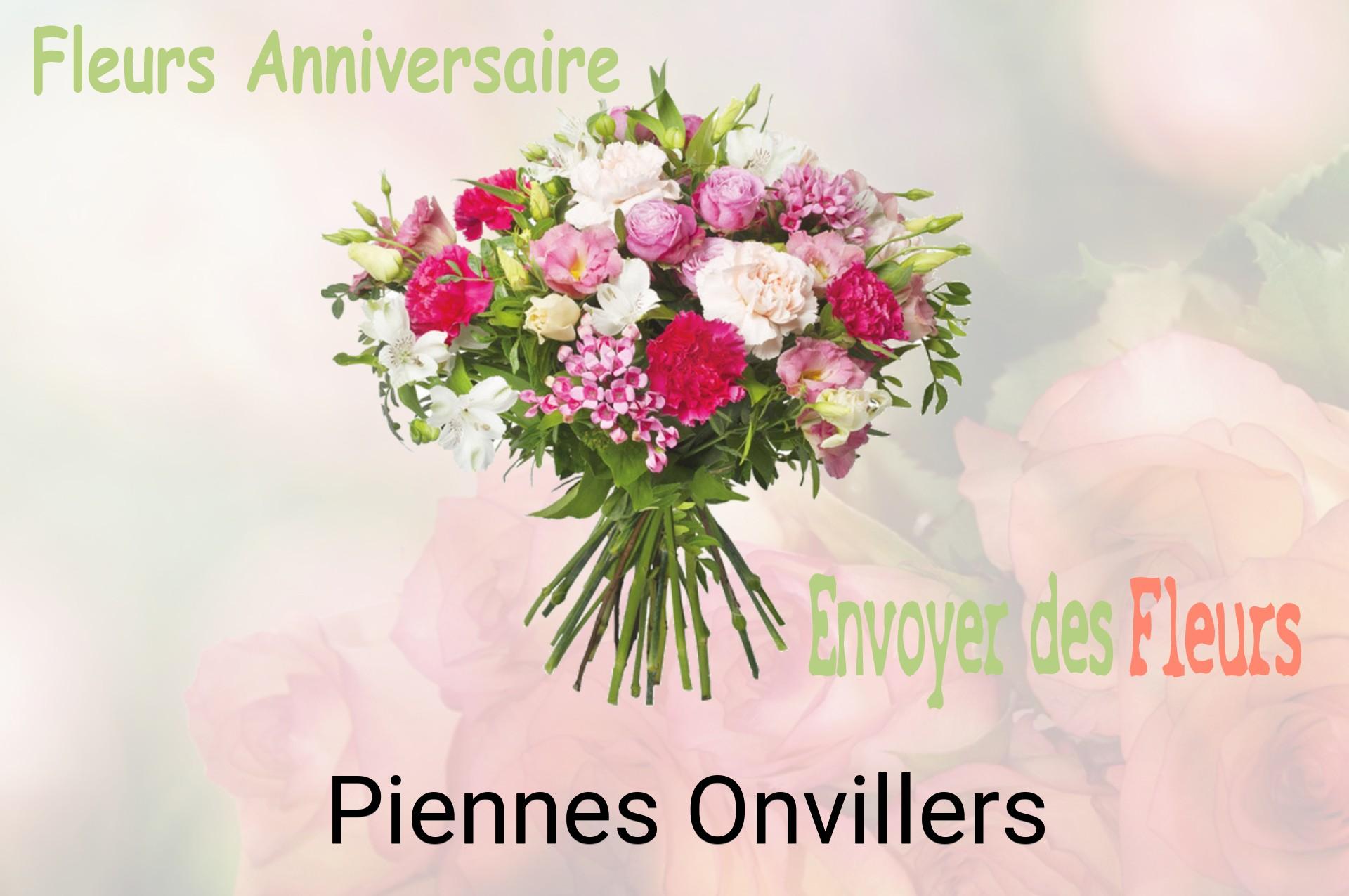 Bouquet de fleurs d’anniversaire livré à Piennes-Onvillers