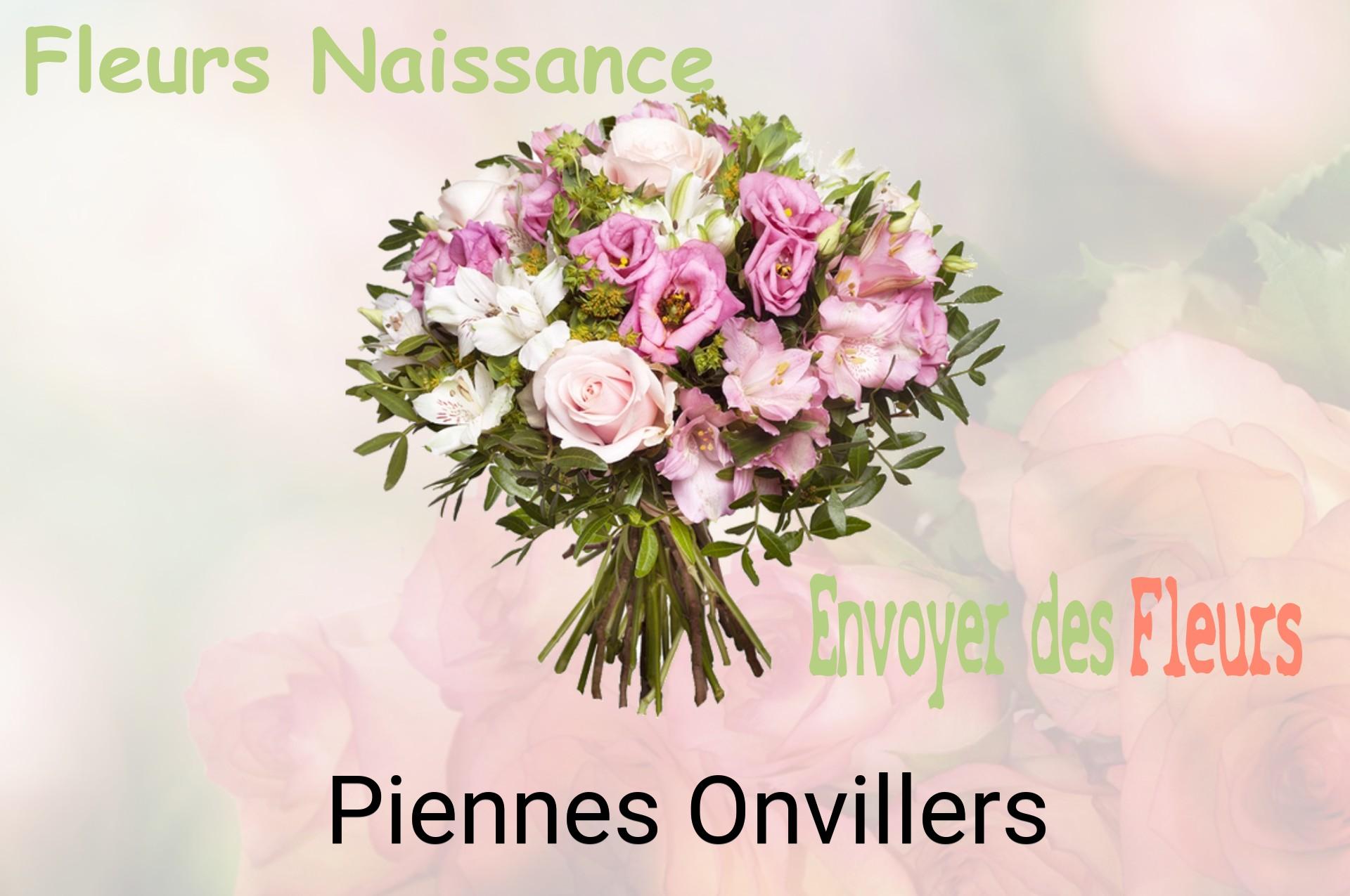 Bouquet de fleurs de naissance livré à Piennes-Onvillers