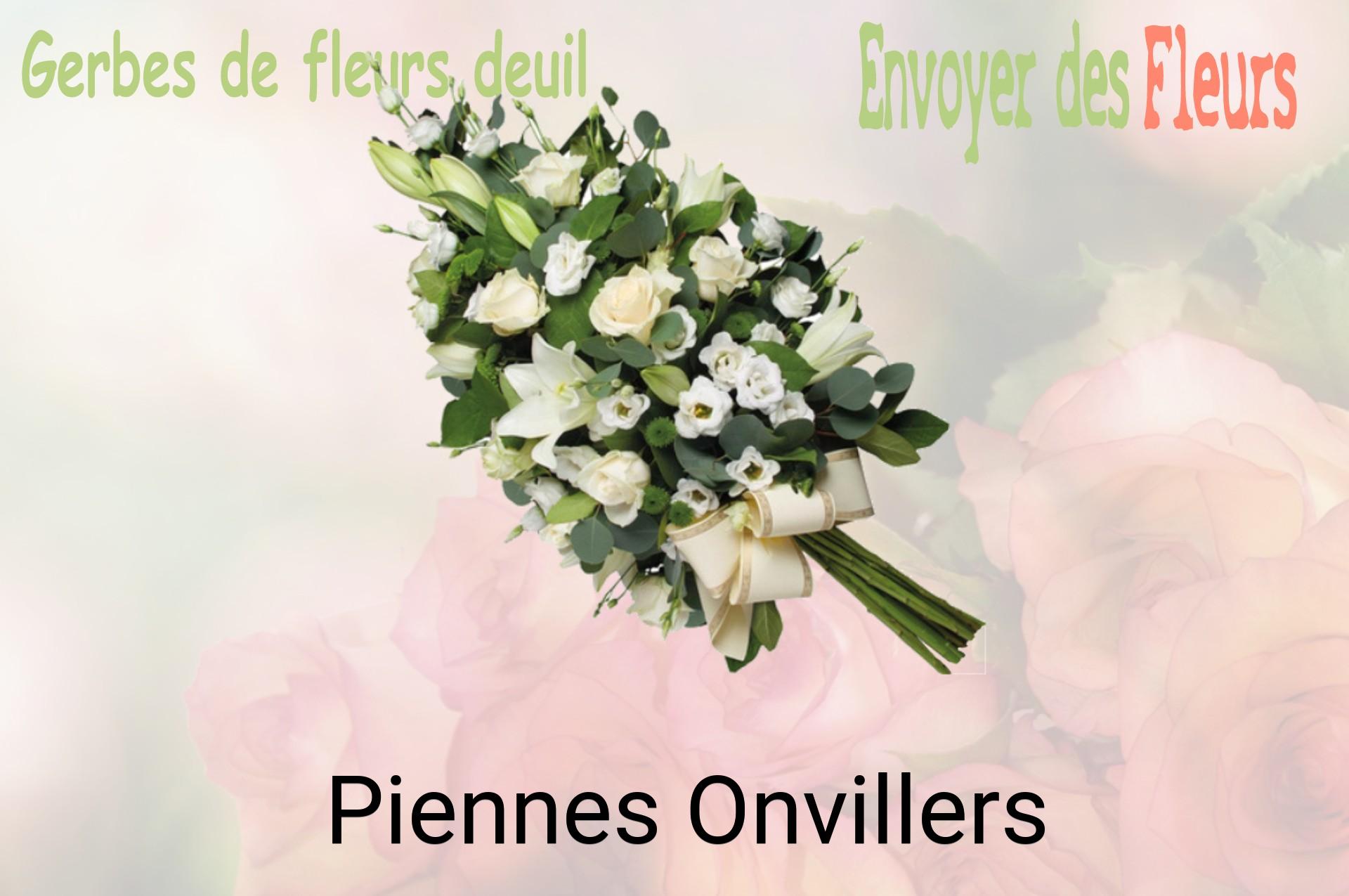 Gerbe de fleurs de deuil livrée à Piennes-Onvillers